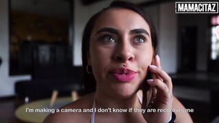 MAMACITAZ - Inked Maid Leidy Azucar Gets Mesmerized By Landlord's Huge Penis