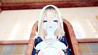 Fucking Aponia inside School Uniform Honkai Impact [Hentai 3D]