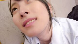 Japanese eighteen with incredible sexy tiny hooters getting her tight soak
