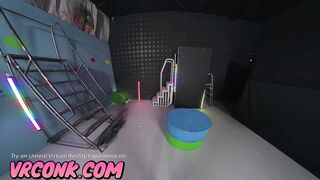 VR Conk Irresistible Mario xxx Parody With Braylin Bailey as