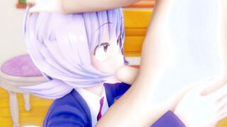 Osana Najimi Komi-san 3D ANIMATED ShortClips one