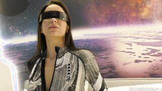 Fucking inside space , inside a spaceship ! Cybernetic cunt with mouth