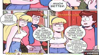 Gravity falls the next summer - Dipper's foursome reverse gang bang