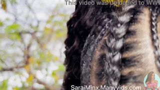 Sarai Minx Stretching Session with Brickzilla
