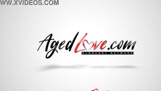 AGEDLOVE Big Titted Old Devon Breeze and Muscular Man Huge Harry
