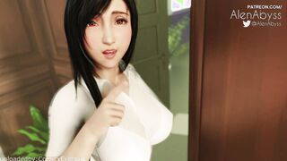 Home Alone with Tifa! What would you do?