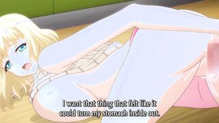 Animated Cartoon Big Tit blond can't stop Masturbating