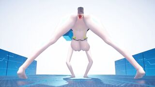 【MMD R-18 year old SEX DANCE】BALTIMORE Addiction babe insane sex pounded babe twat [CREDIT BY] Shark100