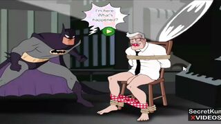 Batman Sex Party With Harley Quin Cat woman and Poison Ivy