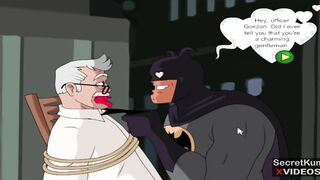 Batman Sex Party With Harley Quin Cat woman and Poison Ivy