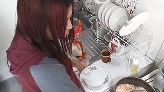 my mistress cooks while i wait for her to go
