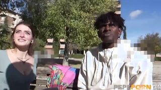 Malafalda takes the EBONY DICK CHALLENGE! She has beautiful fun