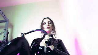 babe Bdsm Gf Eva Pvc Dominatrix LATEX Leggins Boots FETISH Cougar Older Dom