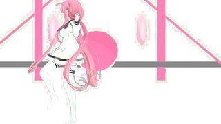 【MMD】Cosplay Efu-sans Paradise Innocent Land (Hands fondle her everywhere)【R-18】