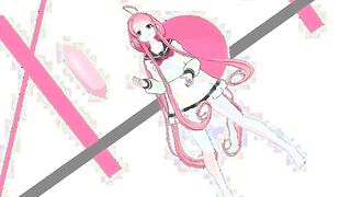 【MMD】Cosplay Efu-sans Paradise Innocent Land (Hands fondle her everywhere)【R-18】