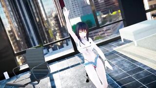 【MMD R-teens SEX DANCE】KANGXI Rough sex into the office casual outfit gimme X gimme [CREDIT BY] Shark100