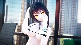 【MMD R-teens SEX DANCE】KANGXI Rough sex into the office casual outfit gimme X gimme [CREDIT BY] Shark100