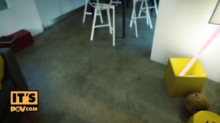 point of view - Nelly Kent and Sasha Rose boned your cock