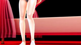 【MMD】Girls + Sex-Dildo inside the end (Bonus)【R-18】