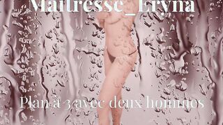 Audio : Deux hommes me baisent sous la douche