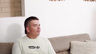 I boned with 2 friends while my stepbrother prepares the food
