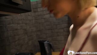 Beauty from the club loves the rough dick