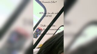 Challenges Followers: I screwed my vagina on a train 