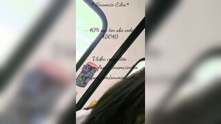 Challenges Followers: I screwed my vagina on a train 