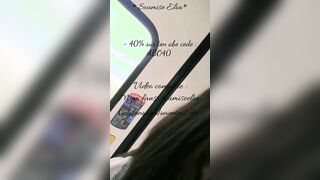 Challenges Followers: I screwed my vagina on a train 