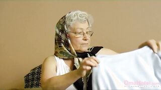 OMAHOTEL Turned On Old Lady Gone Passionate For Naughty Content