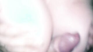 Irresistible titjob from a big tit older