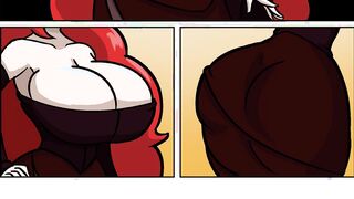 Witches breast expansion - animated comic