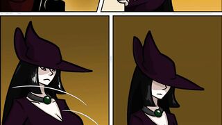 Witches breast expansion - animated comic