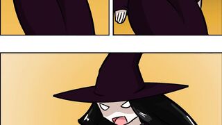 Witches breast expansion - animated comic