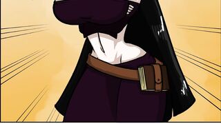 Witches breast expansion - animated comic