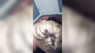 Perfect throat goat eats BBC