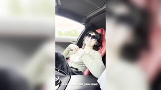 INCREDIBLE SLOPPY ROAD ORAL SEX