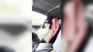 INCREDIBLE SLOPPY ROAD ORAL SEX