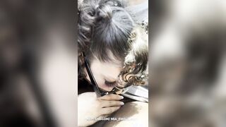 INCREDIBLE SLOPPY ROAD ORAL SEX