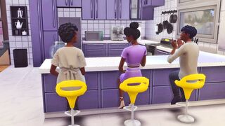 EATING MY SISTER AND THEIR FRIENDS | THE SIMS four
