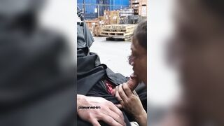 Sucking Off My Boss : Preview of the head I gave Him at work today