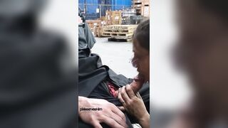 Sucking Off My Boss : Preview of the head I gave Him at work today