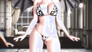 Touhou MMD Scarlet Devil Mansion member Ghost Dance mmd r18 3d cartoon nsfw ntr vtuber