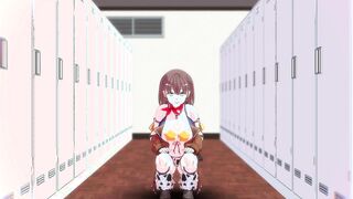 mmd r18 Tawawa MMD Ai chan shows off her cowgirl costume Troll's song Difference 3d anime nsfw ntr
