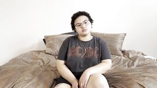 Casting Curvy: Big Tit Shy Newbie with GOOD CURVES Gets Cast