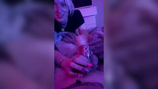 Chastity tease and denial cuckold oral sex