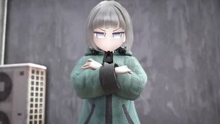 【MMD R-teen SEX DANCE】intense masturbation delicious beauty Goddess huge booty extreme sex [CREDIT BY] Taka84_mmd