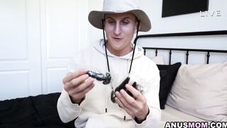 Stepson Oliver Face is making a vlog of his one of a kind