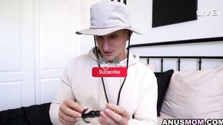 Stepson Oliver Face is making a vlog of his one of a kind