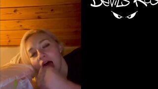 Amateur fellatio from 18 yo yo blonde / Marilyn Sugar /